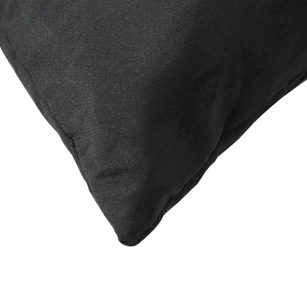 Almofadões para paletes 3 pcs tecido oxford preto