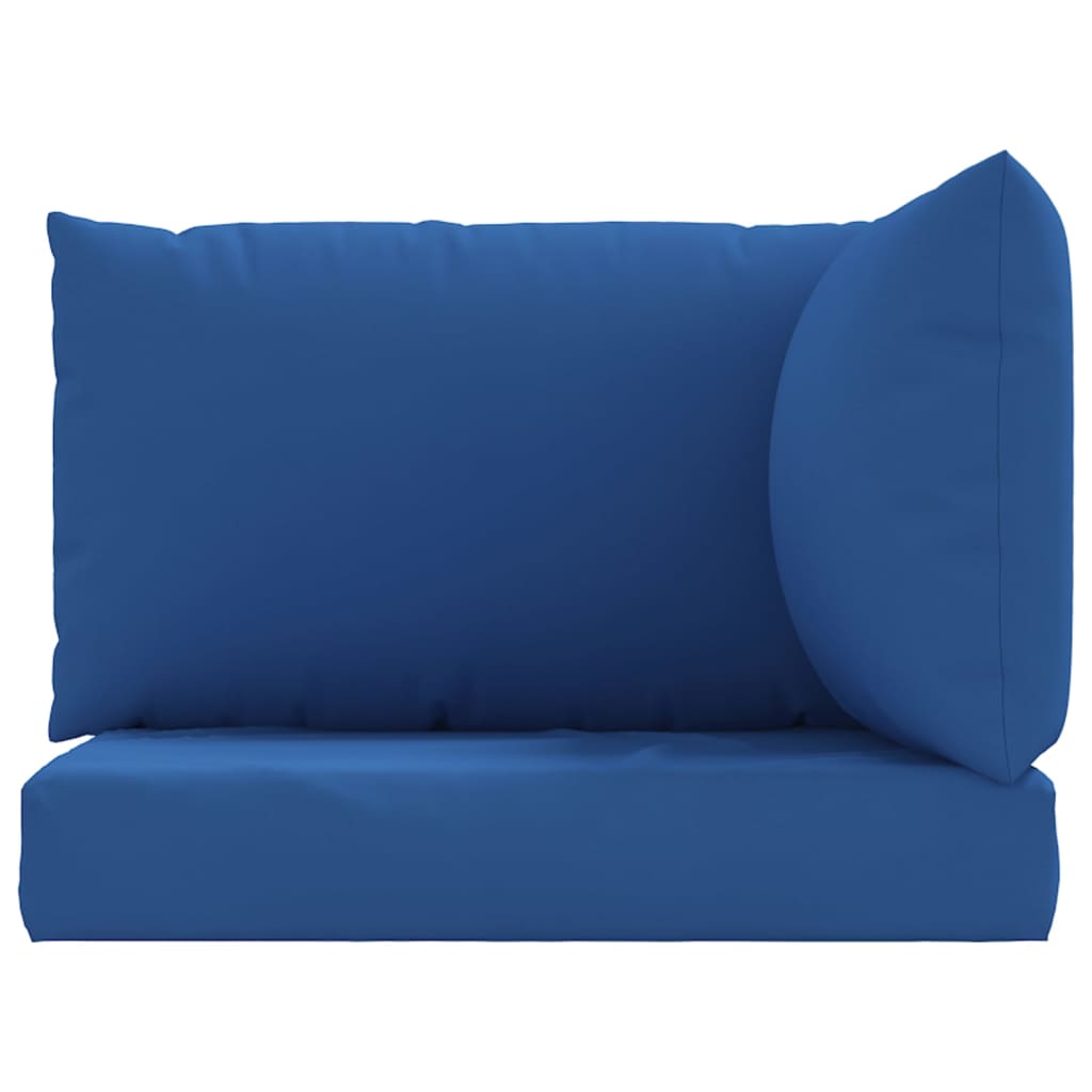 Almofadões para paletes 3 pcs tecido oxford azul