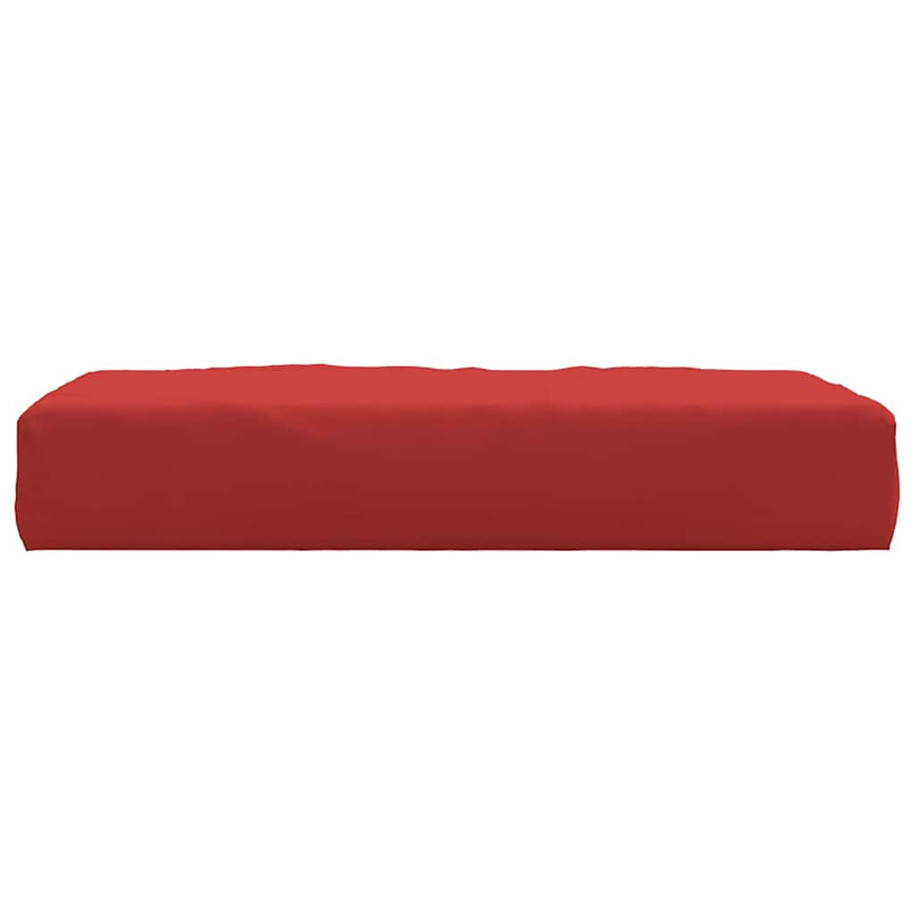 Almofadão p/ móveis de paletes 60x60x9,5cm tecido oxford vermelho
