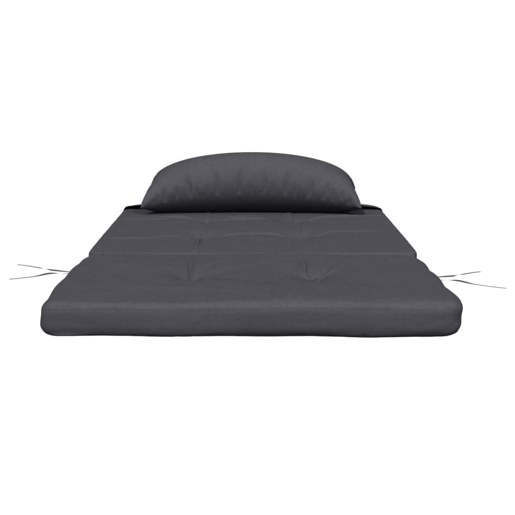 Almofadões p/ cadeira adirondack 2 pcs tecido oxford antracite