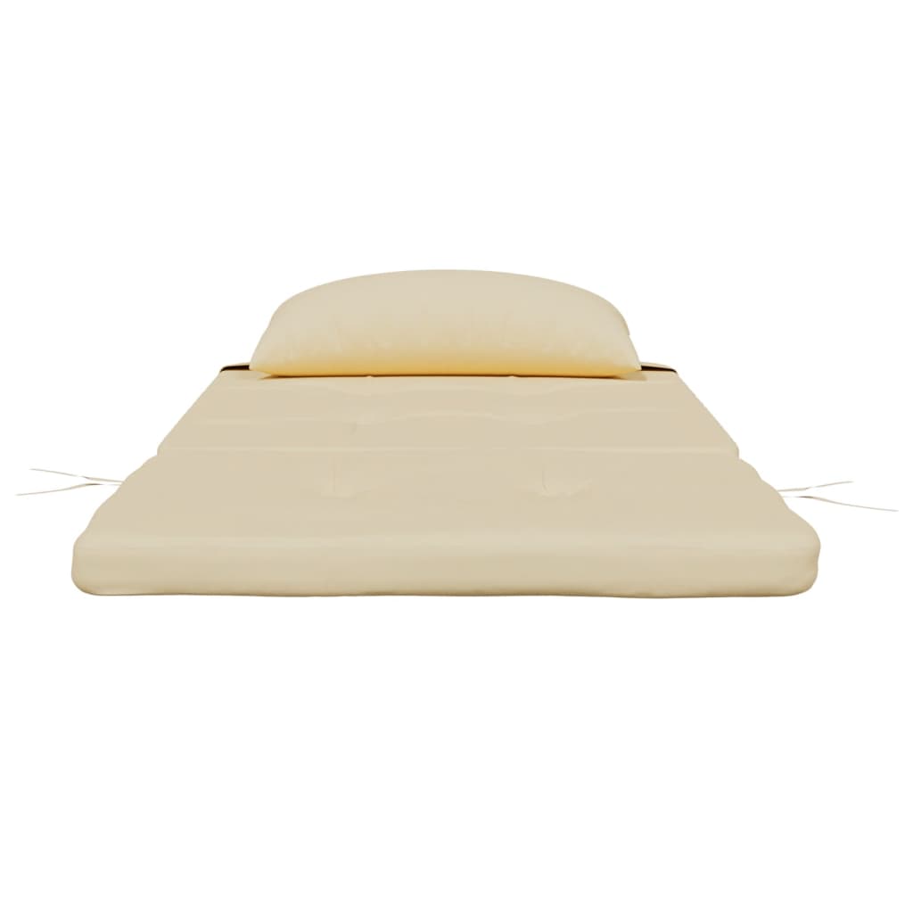 Almofadões p/ cadeira adirondack 2 pcs tecido oxford bege