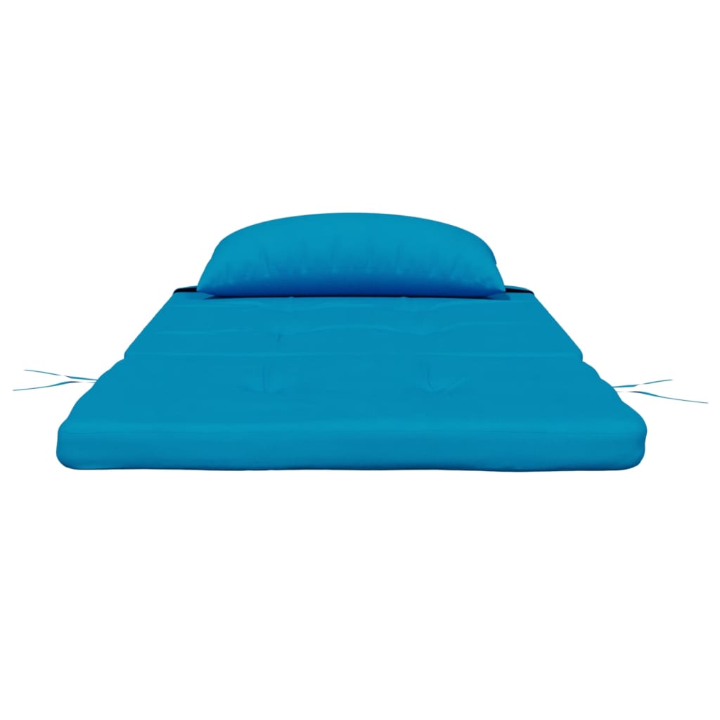 Almofadões p/ cadeira adirondack 2 pcs tecido oxford azul-claro