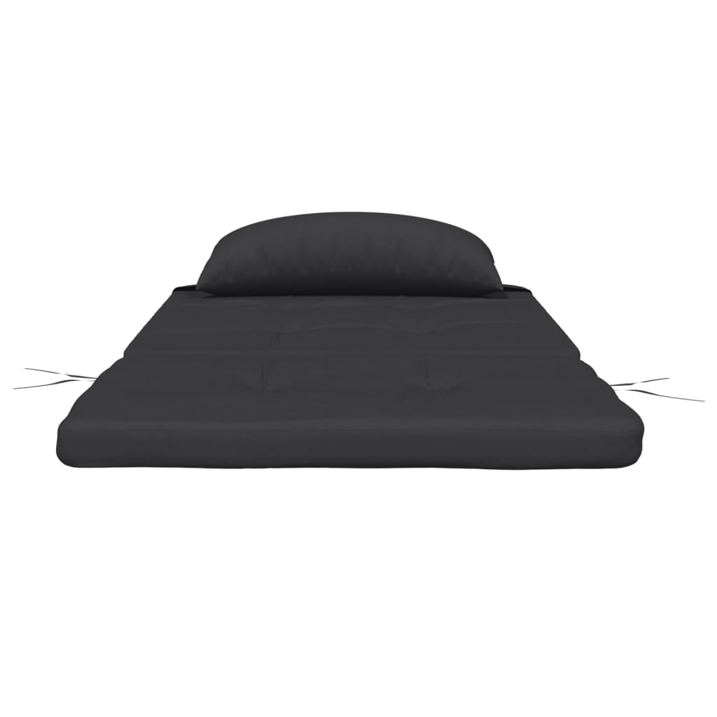 Almofadões p/ cadeira adirondack 2 pcs tecido oxford preto
