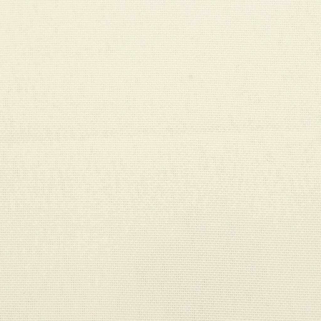 Almofadões p/ cadeira encosto alto 2pcs tecido oxford cor creme