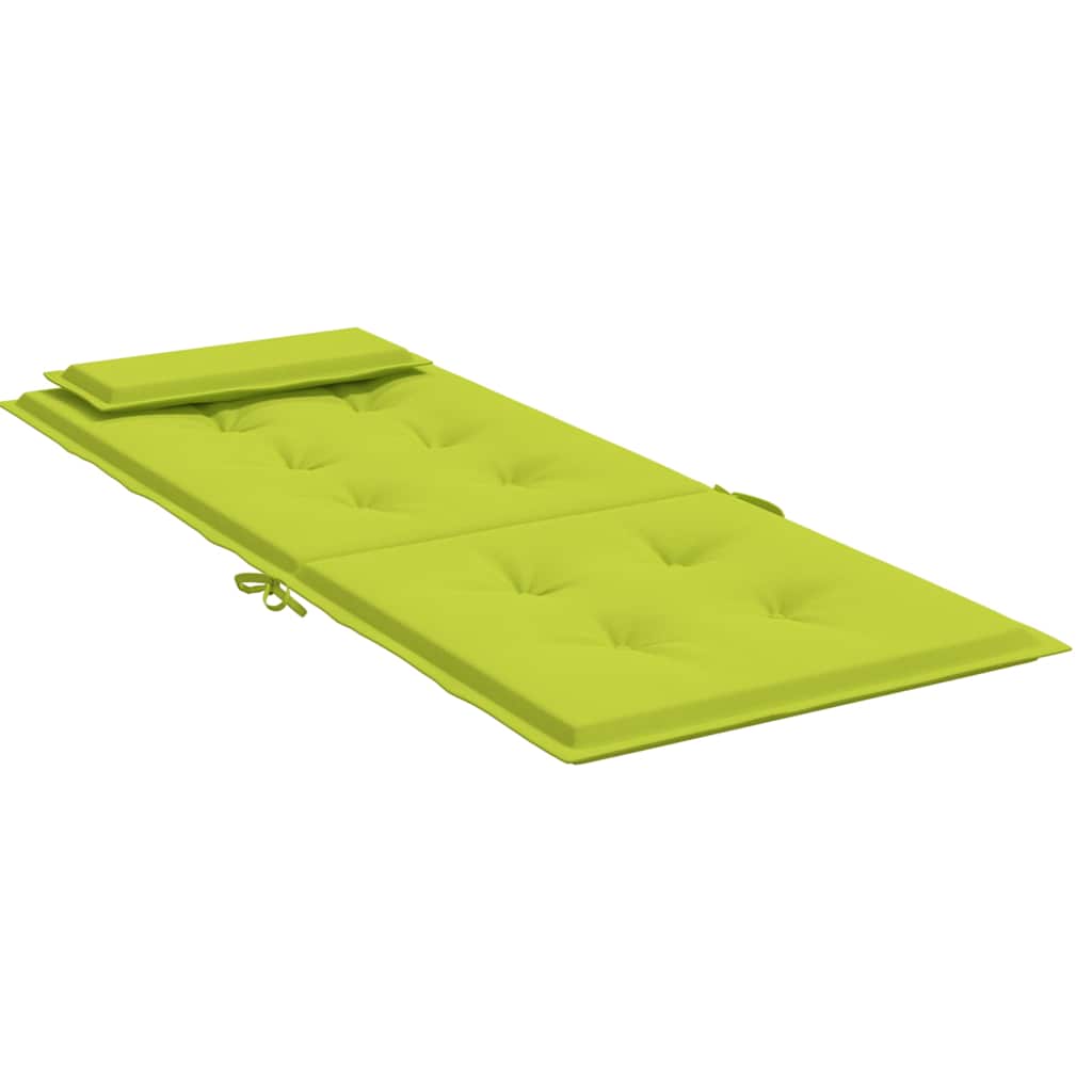 Almofadões p/ cadeira encosto alto 2 pcs oxford verde brilhante