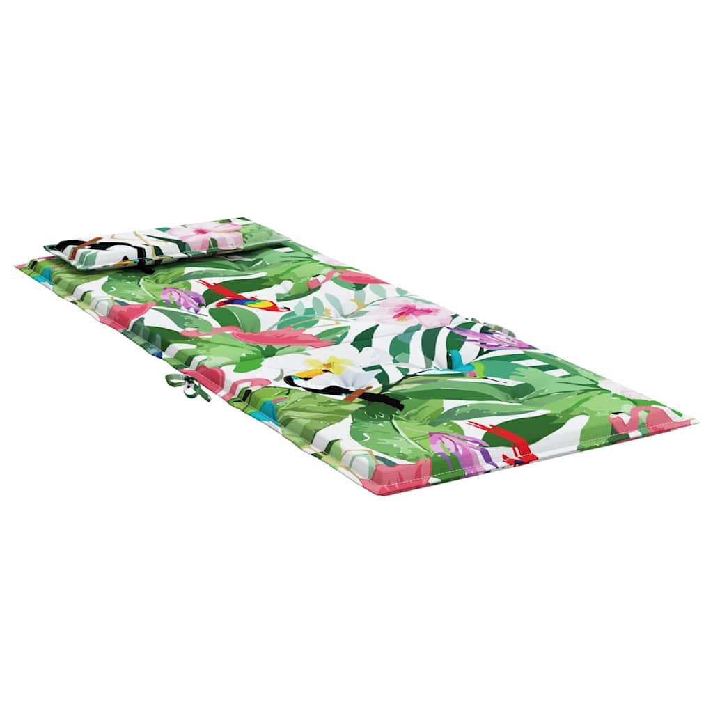 Almofadões p/ cadeira encosto alto 4 pcs tecido oxford multicor