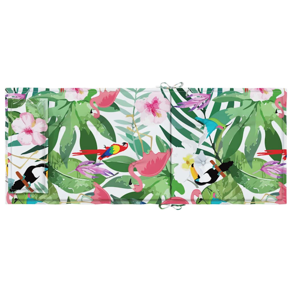 Almofadões p/ cadeira encosto alto 4 pcs tecido oxford multicor