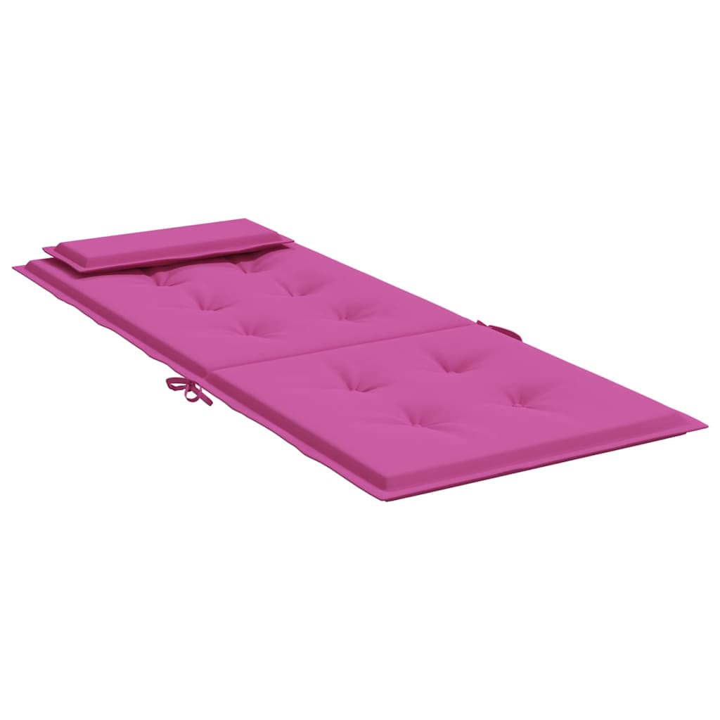 Almofadões p/ cadeira encosto alto 6 pcs tecido oxford rosa