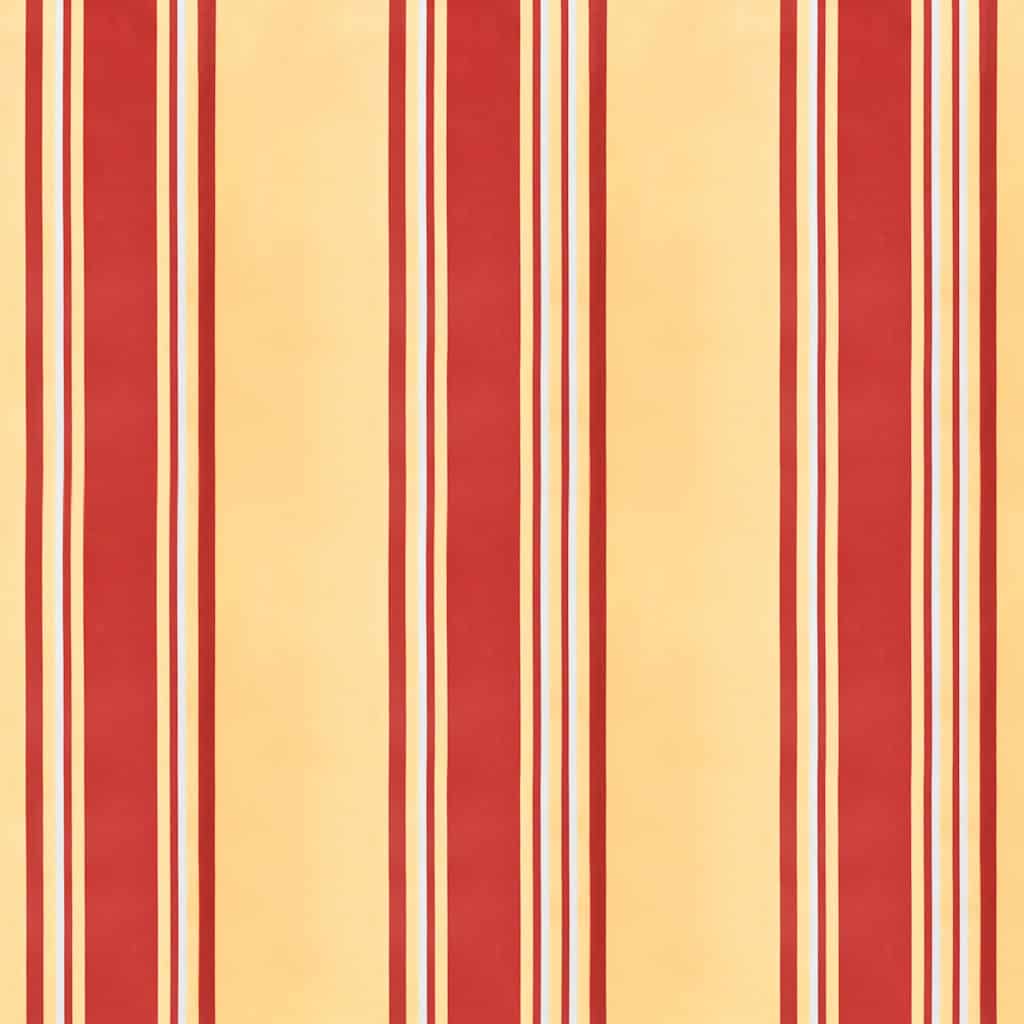 Toldo retrátil 3x2,5 m tecido e alumínio amarelo e branco