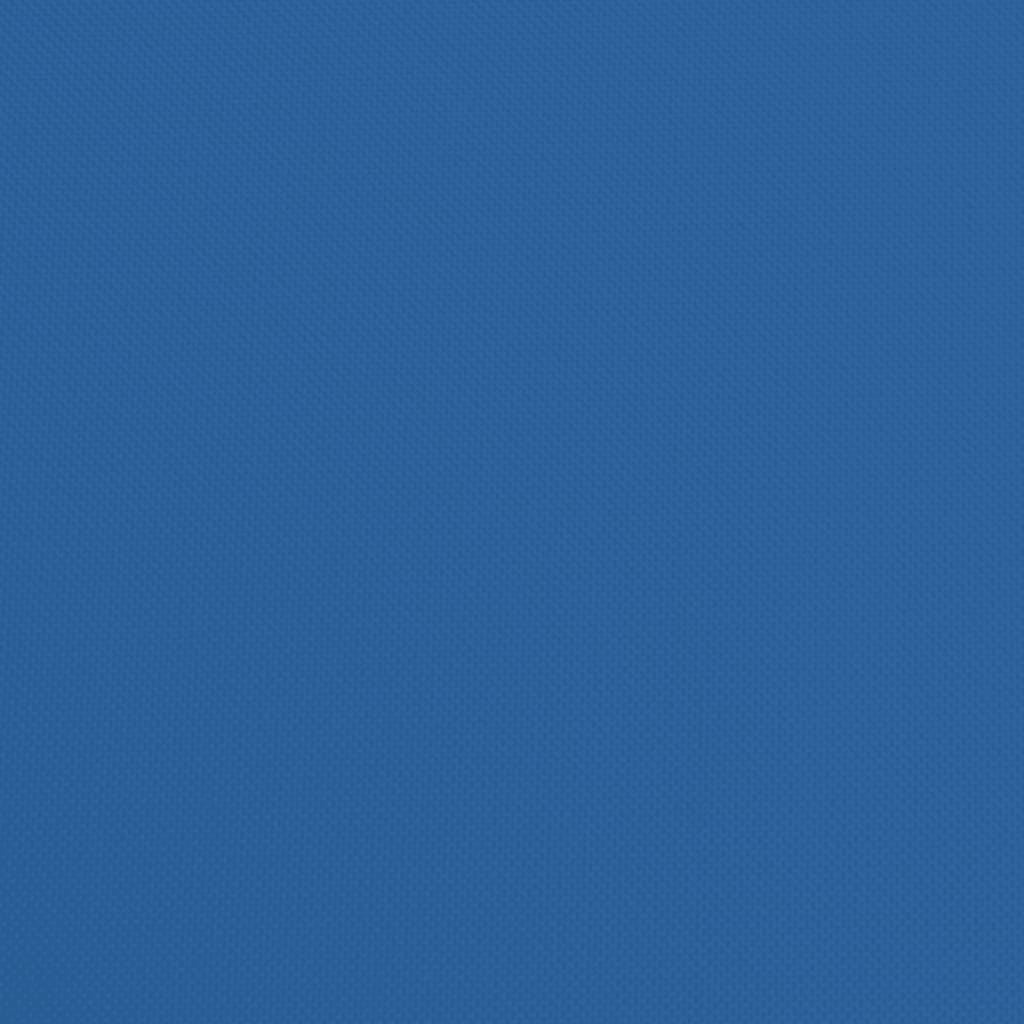 Espreguiçadeira dobrável tecido oxford/aço revestido a pó azul