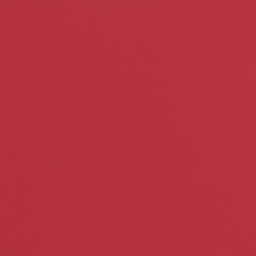 Espreguiçadeira dobrável tecido oxford/aço revest. pó vermelho