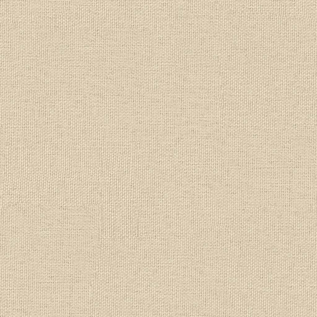 Sofá-cama tecido creme