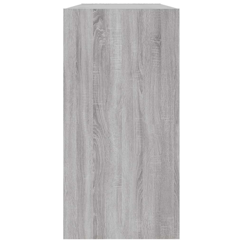 Estante/aparador 50x25x80 cm derivados madeira cinzento sonoma