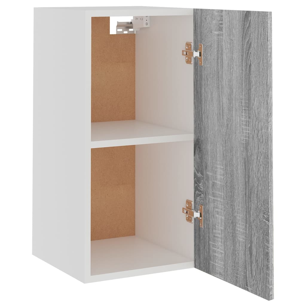 Armário suspenso “Lyon” 29,5x31x60cm cinza sonoma