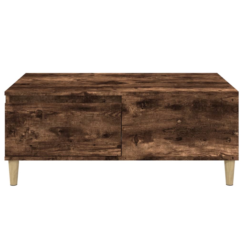 Mesa de centro 90x50x36,5 cm derivados madeira carvalho fumado