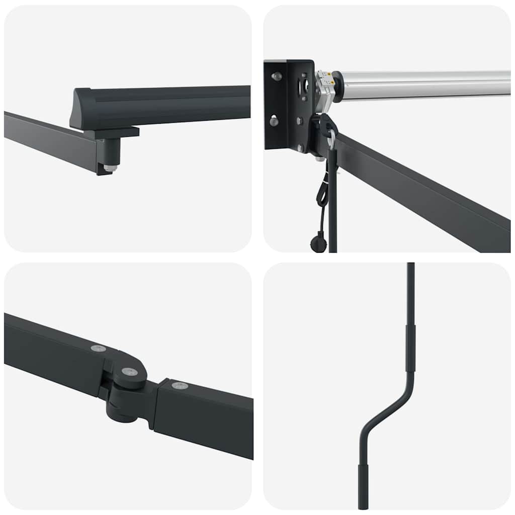 Toldo Antracite 4,5 ×3 m Metal