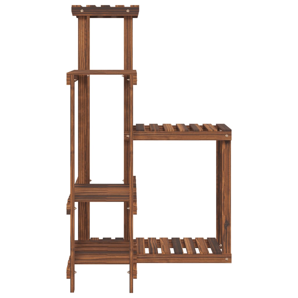 Suporte de plantas 62,5x61,5x101,5 cm madeira de abeto maciça