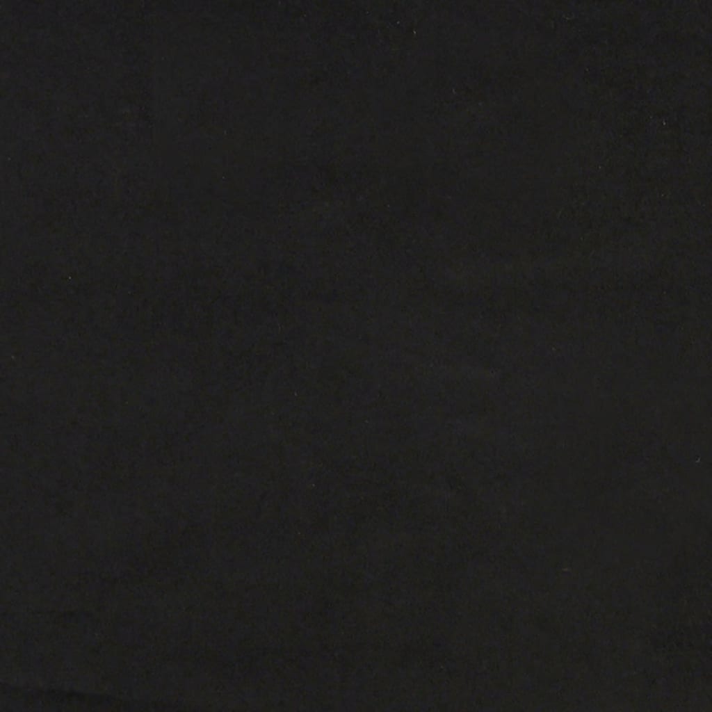 Cadeirão com encosto alto veludo preto design de botões