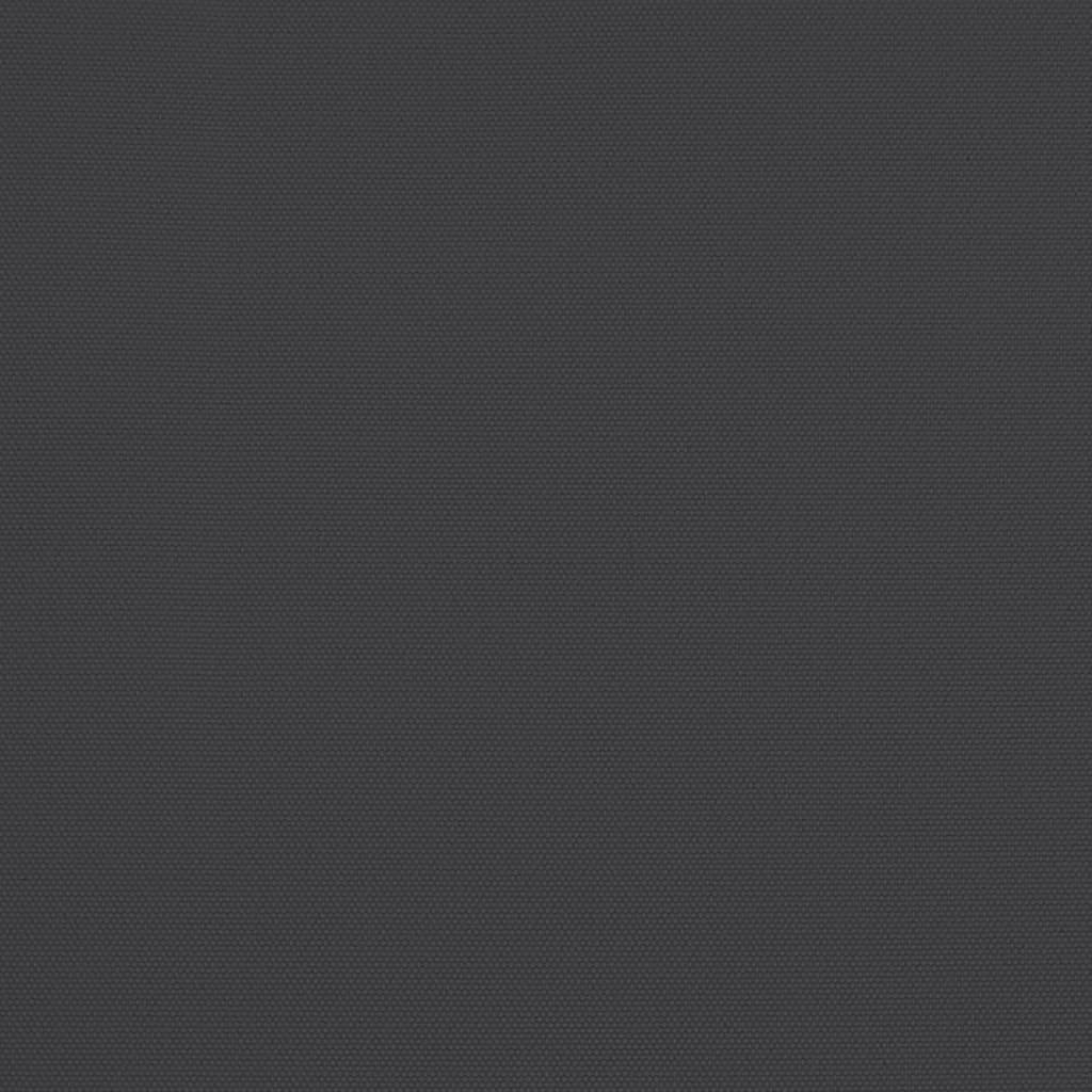 Guarda-sol de jardim com poste de madeira 300x300x273 cm preto