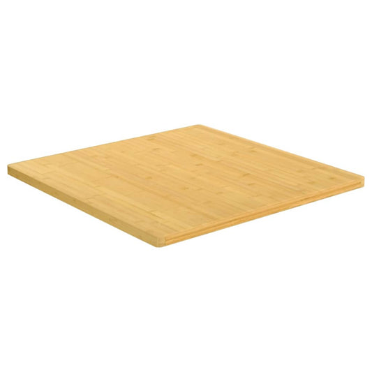 Tampo de mesa 70x70x2,5 cm bambu