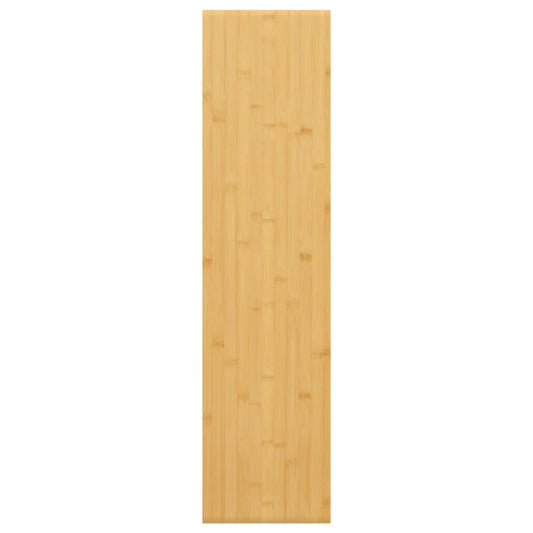 Prateleira de parede 80x20x1,5 cm bambu