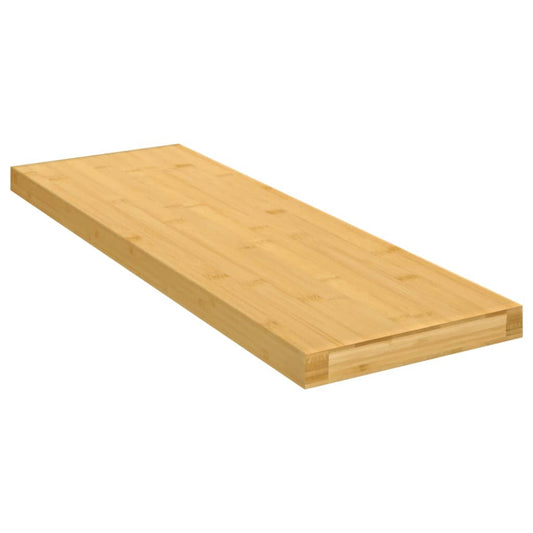 Prateleira de parede 60x20x2,5 cm bambu