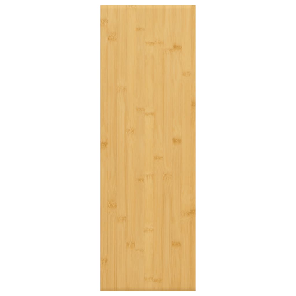 Prateleira de parede 60x20x2,5 cm bambu