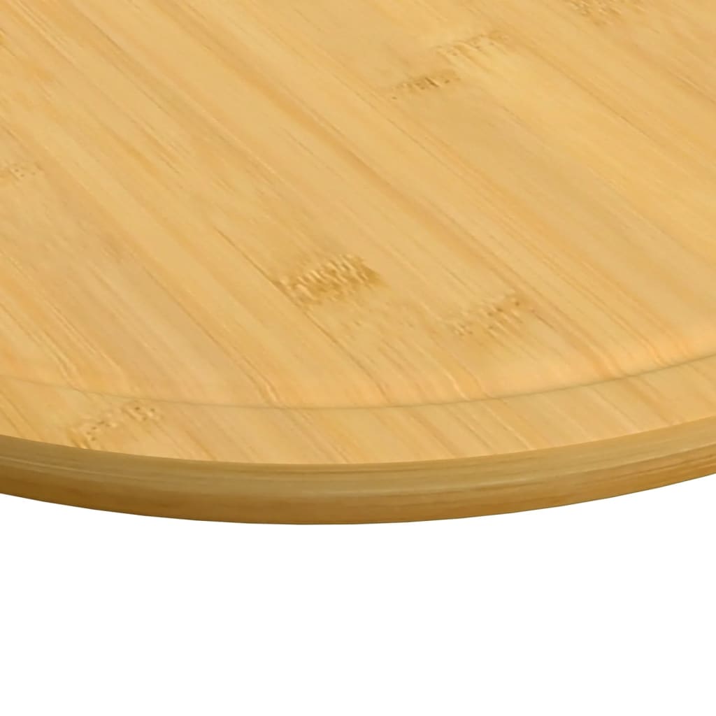 Tábuas de cortar 6 pcs Ø30x1,5 cm bambu