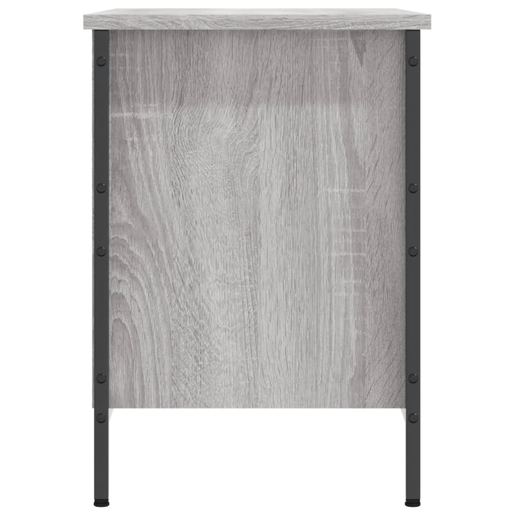 Sapateira 69x35x50 cm derivados de madeira cinzento sonoma
