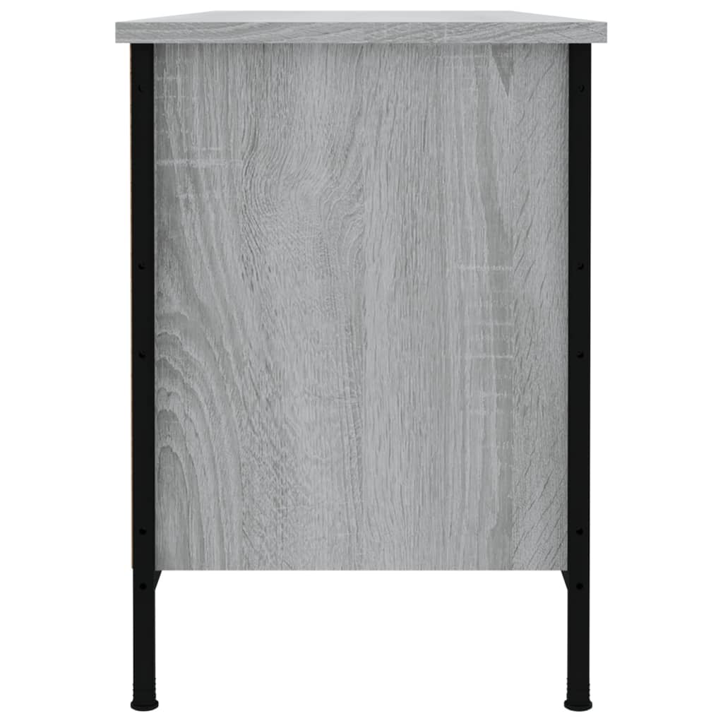 Sapateira 100x35x50 cm derivados de madeira cinzento sonoma