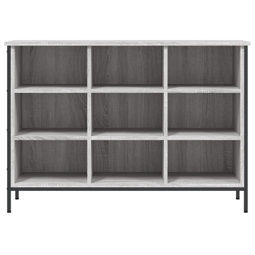 Sapateira 100x35x70 cm derivados de madeira cinzento sonoma