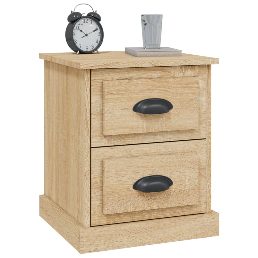 Mesa cabeceira 39x39x47,5 cm derivados madeira carvalho sonoma