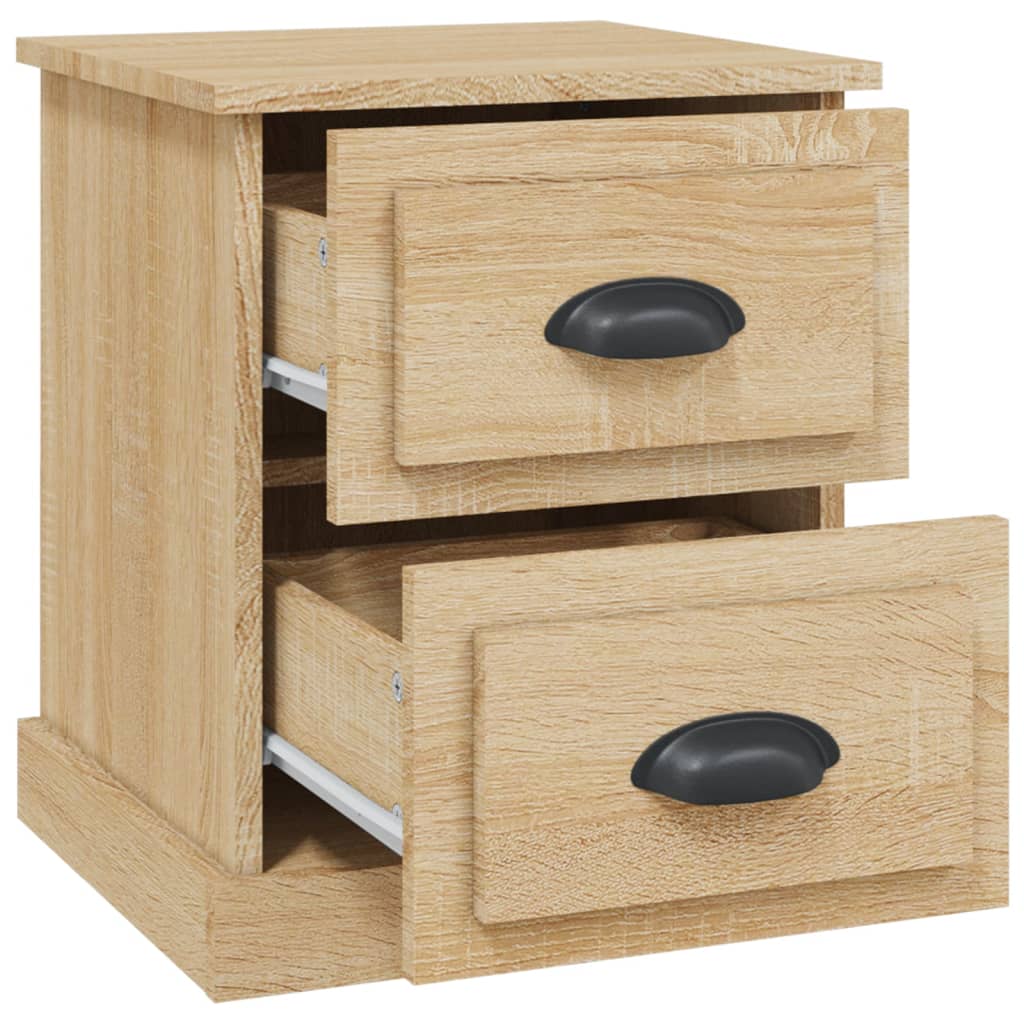 Mesa cabeceira 39x39x47,5 cm derivados madeira carvalho sonoma