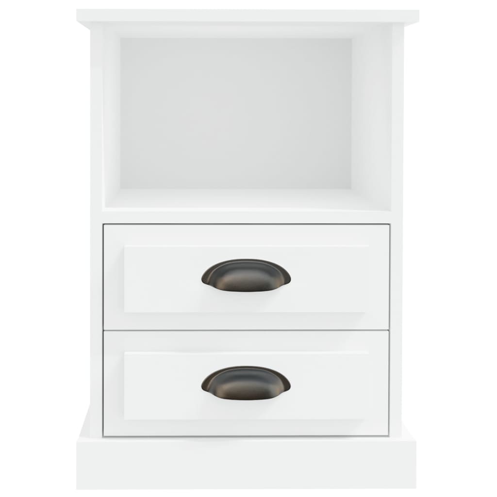 Mesa de cabeceira 43x36x60 cm branco