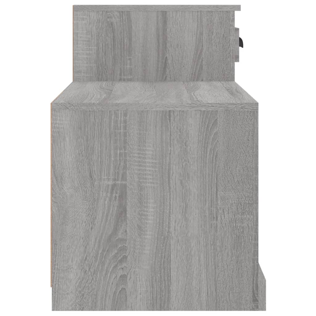 Sapateira 100x42x60 cm derivados de madeira cinzento sonoma