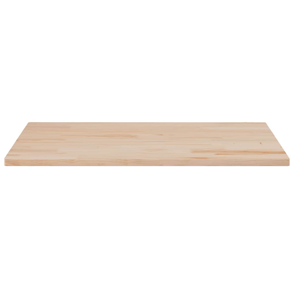 Tampo de mesa retangular 110x60x2,5 cm pinho maciço