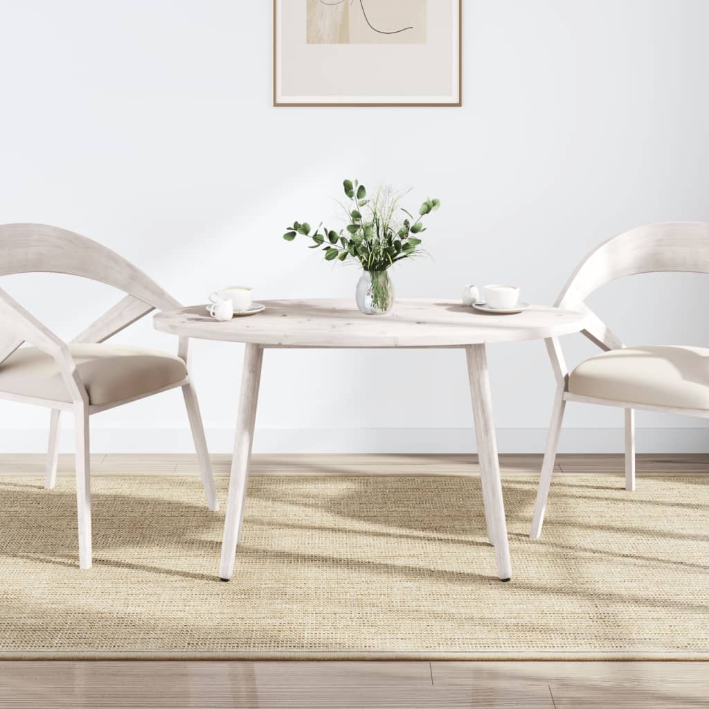 Tampo de mesa oval 90x45x2,5 cm madeira de pinho maciça branco