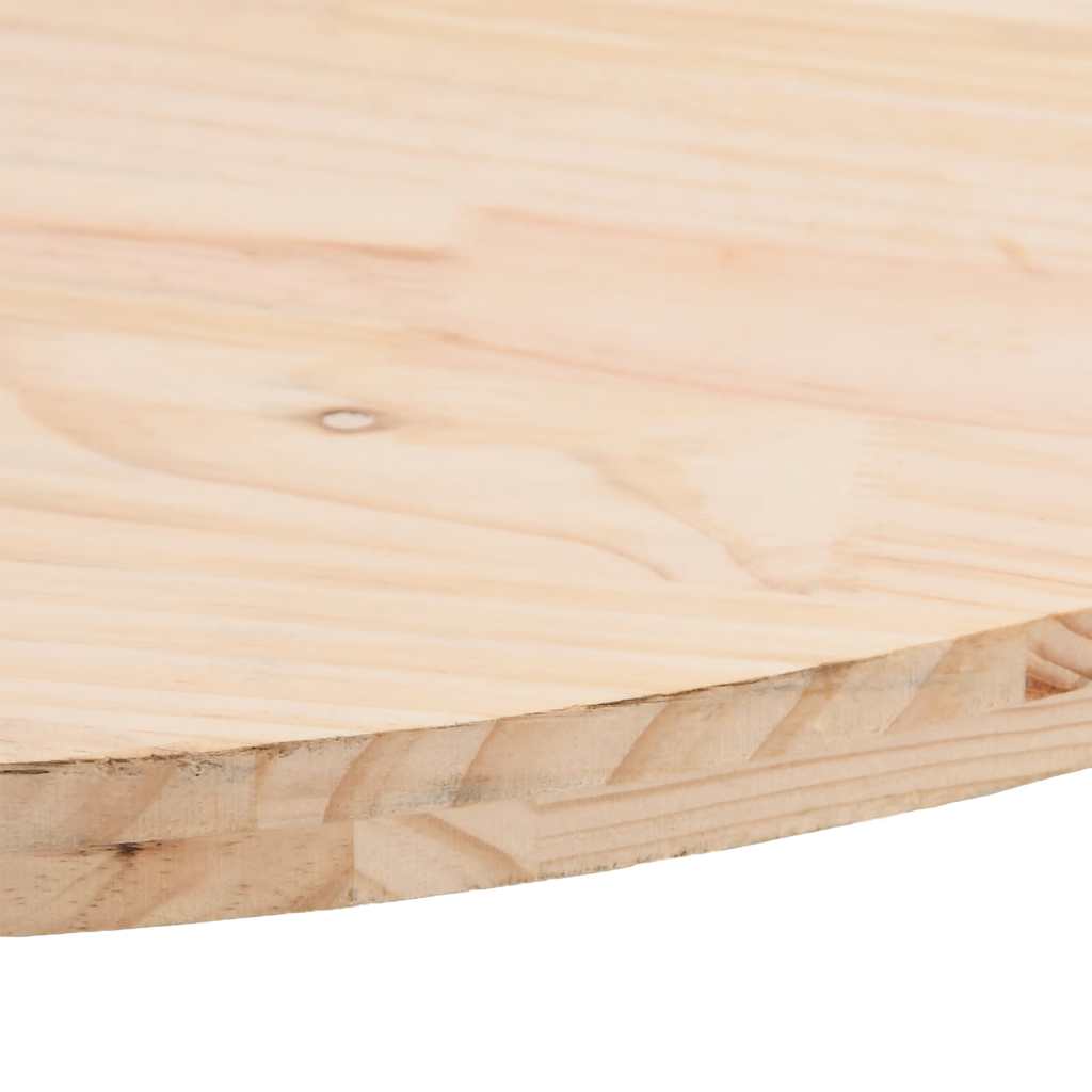 Tampo de mesa 90x45x2,5 cm madeira maciça pinho oval