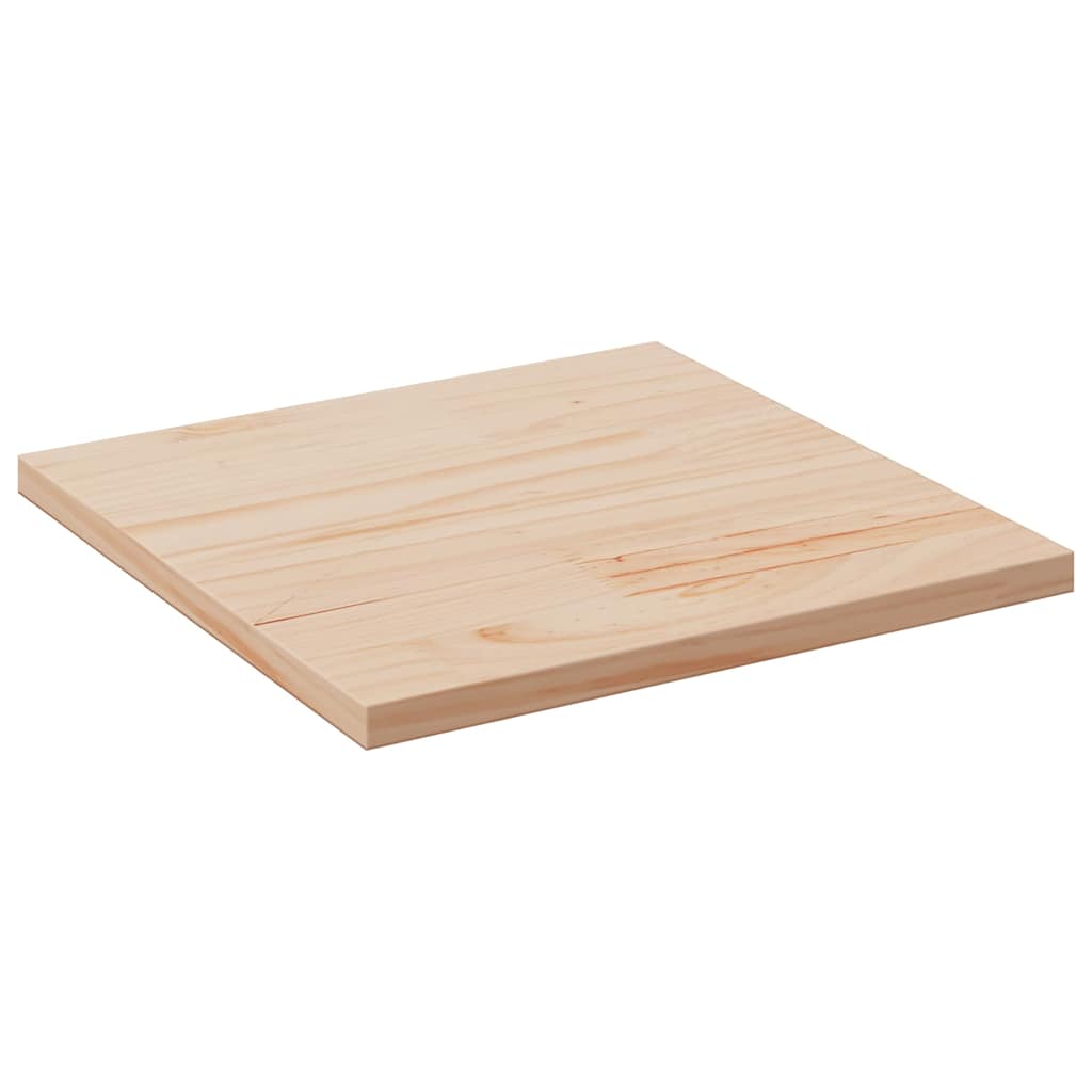 Tampo de mesa quadrado 60x60x2,5 cm pinho maciço