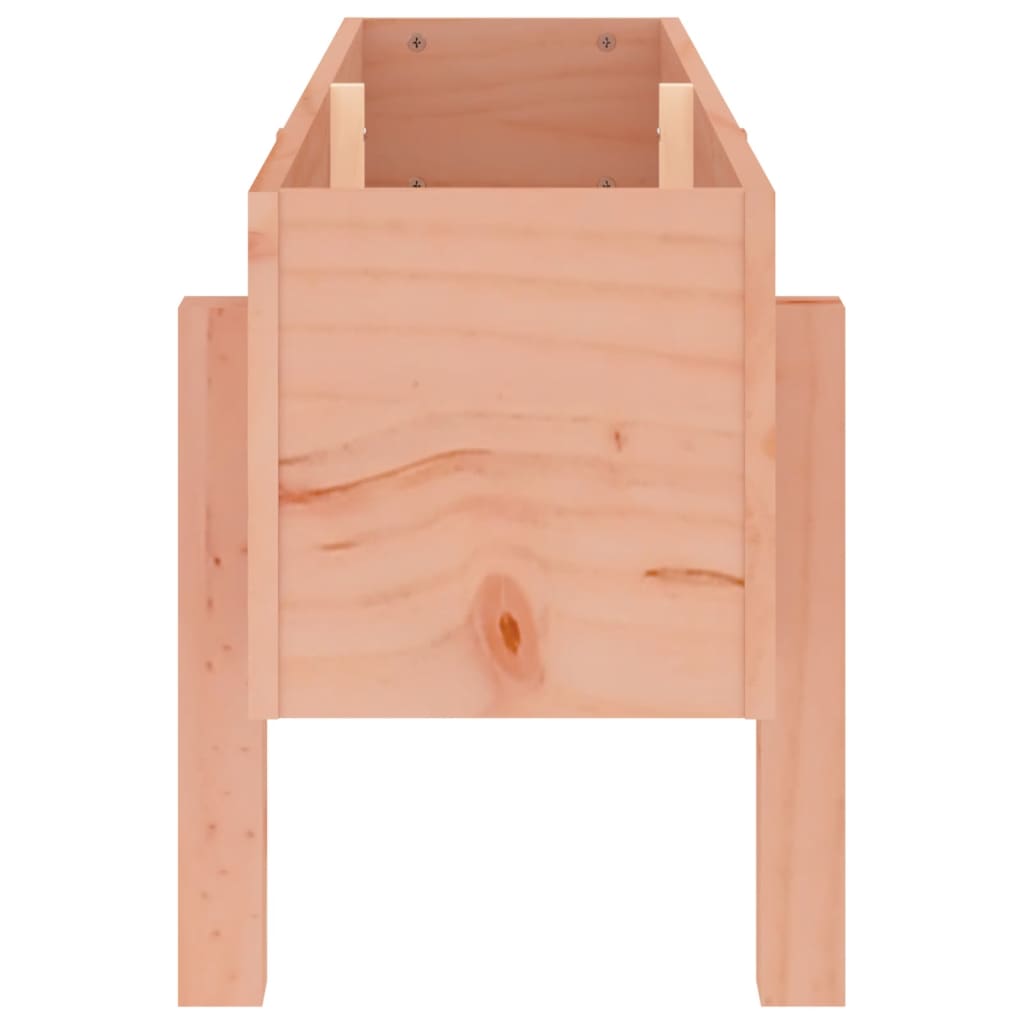 Canteiro elevado de jardim 101x30x38 cm madeira douglas maciça