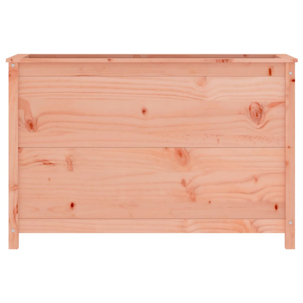 Canteiro elevado de jardim 119,5x40x78cm madeira douglas maciça