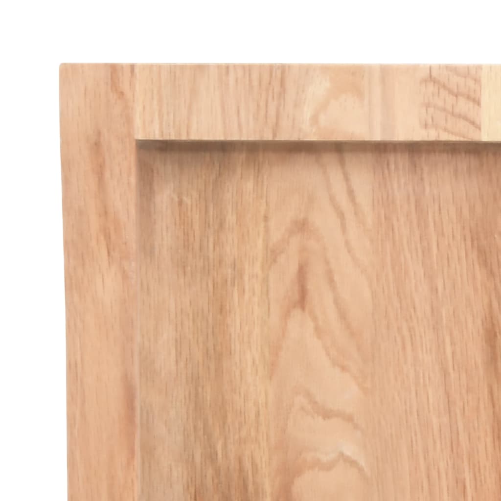 Prateleira de parede 100x40x(2-4) cm carvalho tratado castanho