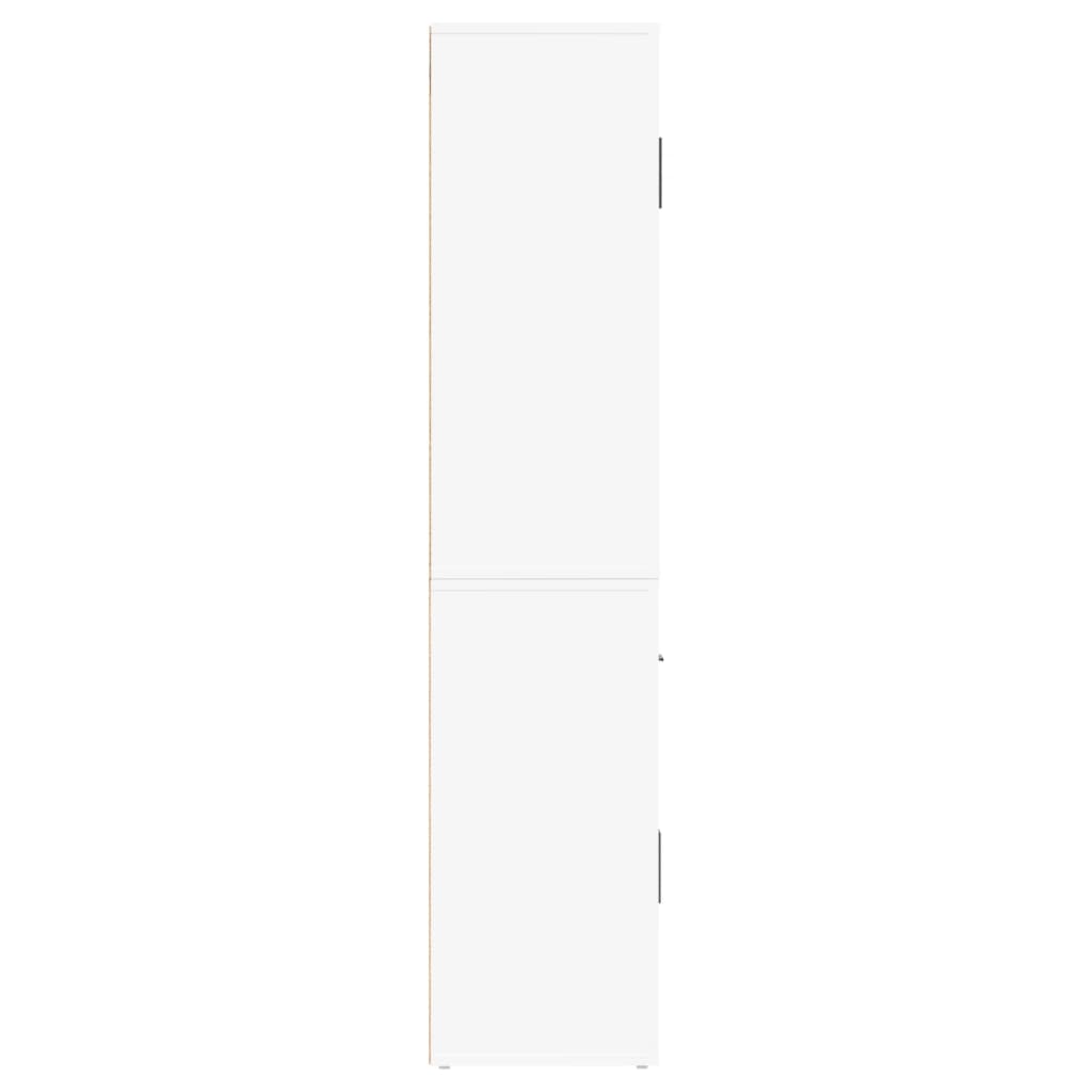 Armário alto madeira processada branco
