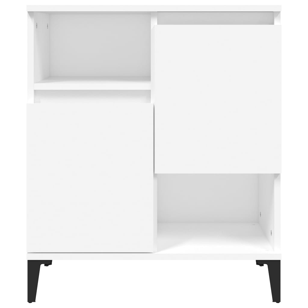 Aparadores 3 pcs 60x35x70 cm derivados de madeira branco