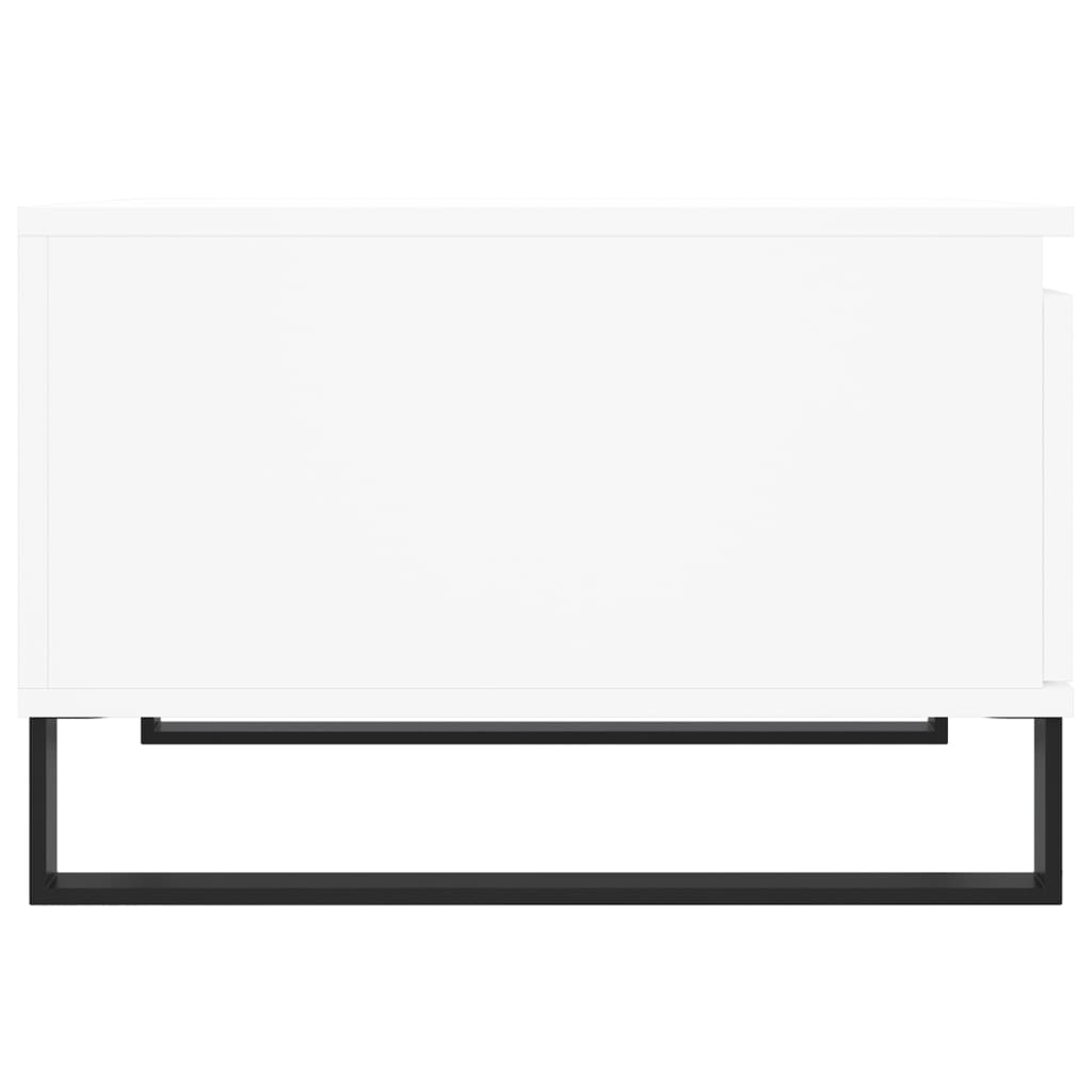 Mesa de centro 55x55x36,5 cm derivados de madeira branco