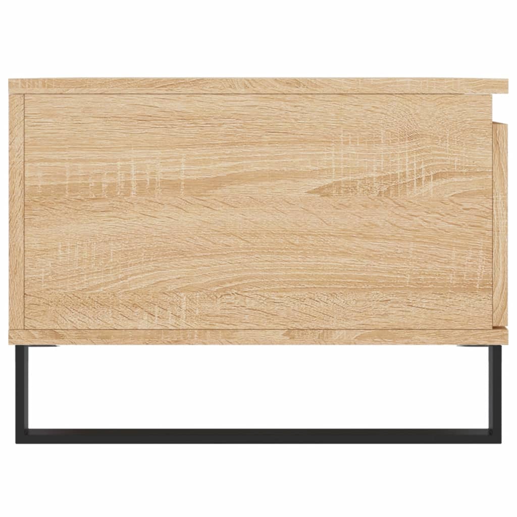 Mesa de centro 90x50x36,5 cm derivados madeira carvalho sonoma