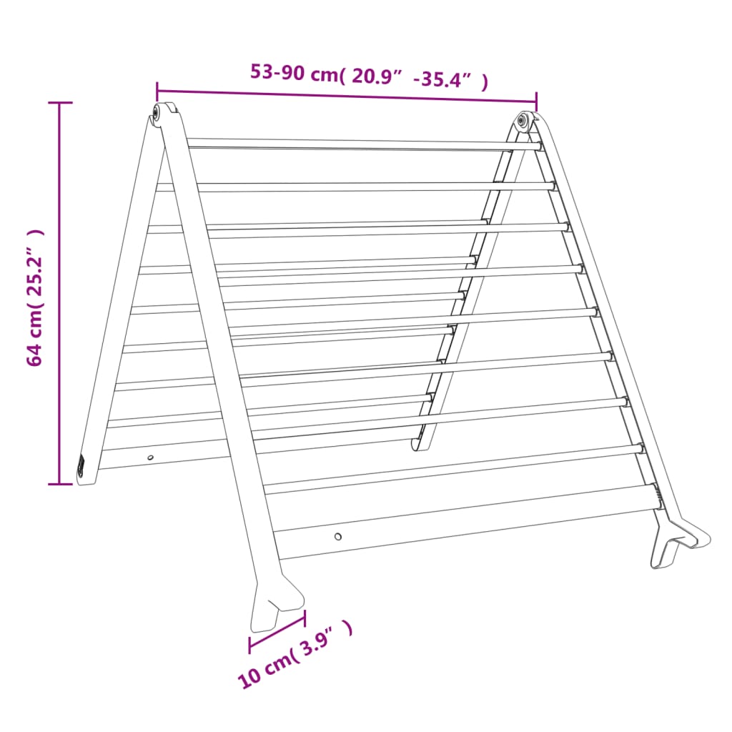 Estendal para banheira extensível 53-90 cm alumínio