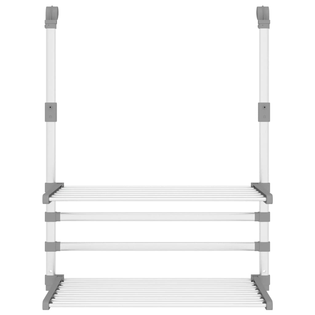 Estendal para varanda 54x25x42 cm alumínio