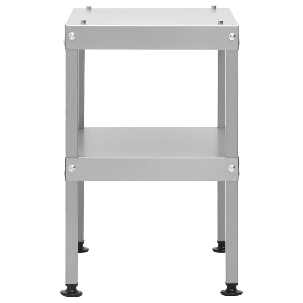 Mesa para forno defumador 40x28x44,5 cm aço galvanizado