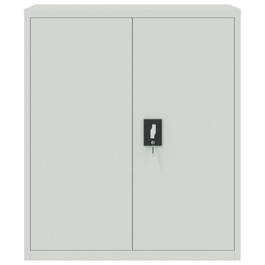 Arquivador 90x40x105 cm aço cinzento-claro